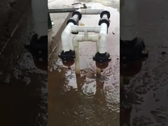 Válvula de descarga automática no compressor de ar