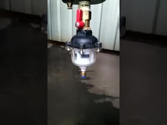 Válvula de descarga automática no compressor de ar