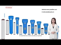 Filtro de ar de motor de alta precisão com válvula manual