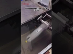 Filtração de ar comprimido com 0,01 micron