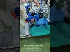 Filtro de ar de coelante Filtro de precisão Filtro de gás industrial