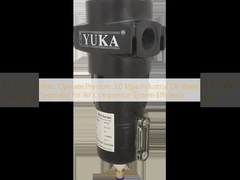 Maxi. Separador de Óleo e Água Industrial de 3,0 Mpa para Eficiência do Sistema de Compressores de Ar